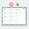 A4 Tear Off Weekly Planner | Comprehensive Weekly To Do List | For Office, Home & School | 50 Sheets Per Pad, 80 GSM | TOPA4W2